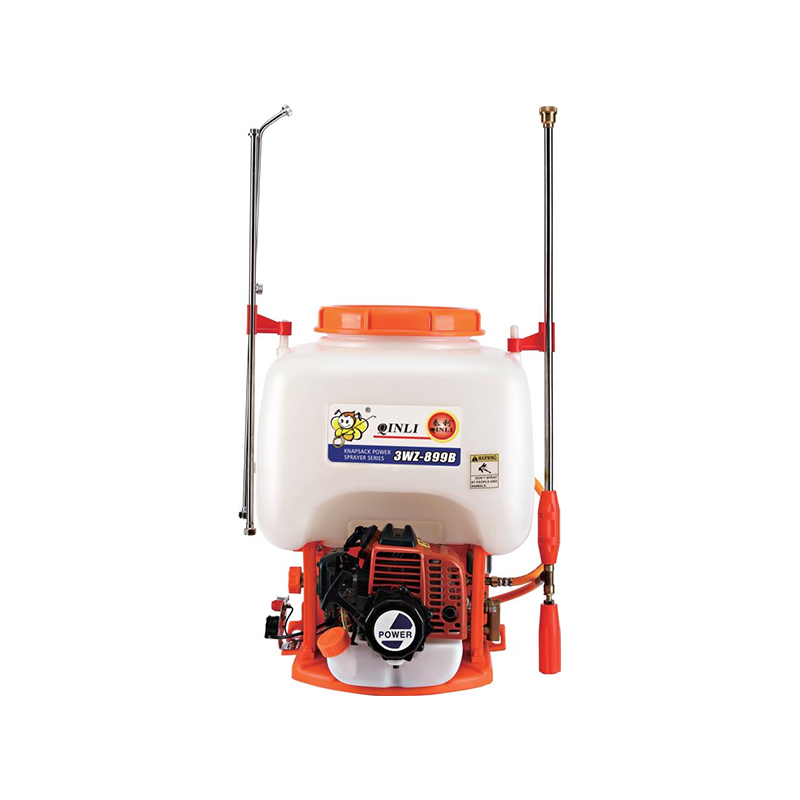 Mochila de agricultura verde pulverizador de gasolina de gasolina