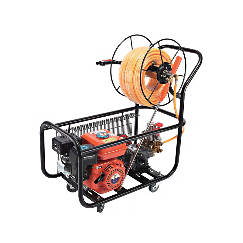 Presentación a mano rociador eléctrico con motor de gasolina