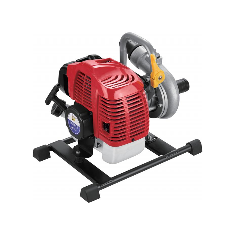 Bomba de agua de gasolina portátil con pies absorbentes