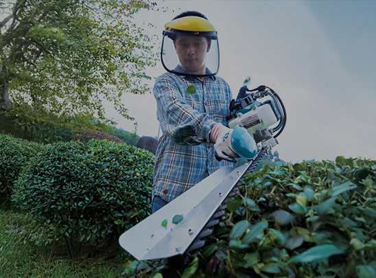 Recortadora de cobertura de gasolina